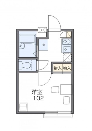 レオパレスパステルランドの物件間取画像